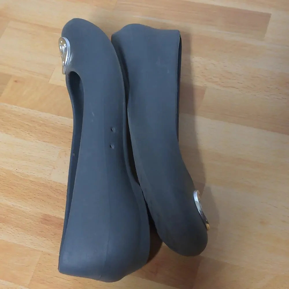 CROCS gray silver